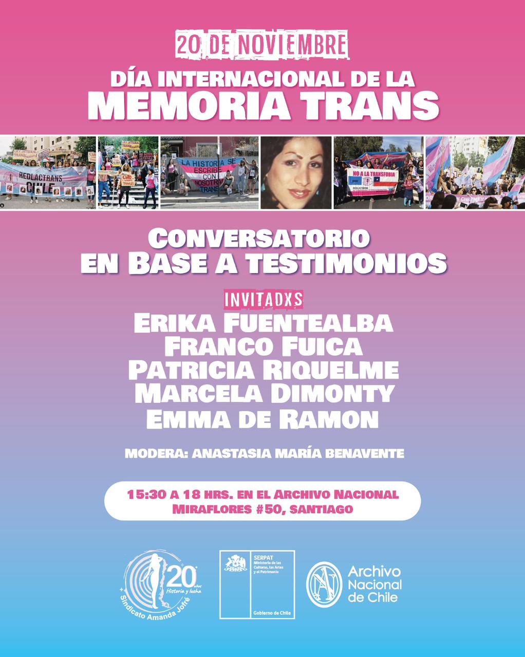 flyer memoria trans