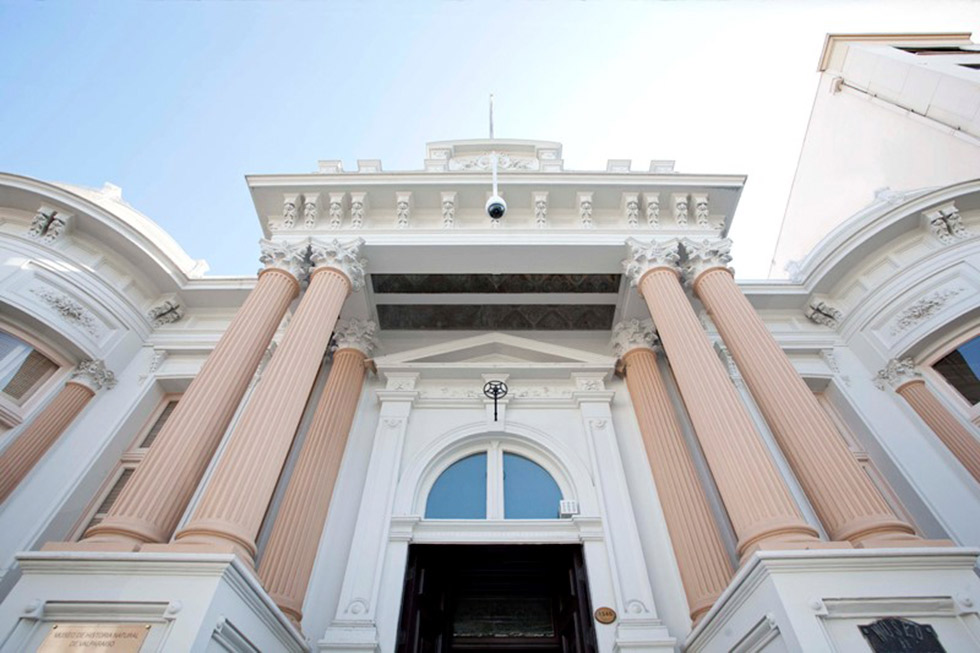 Façade of Valparaíso Natural History Museum.