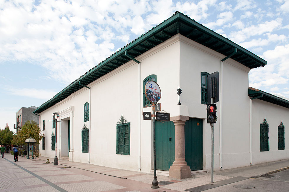 Façade of Rancagua Regional Museum.