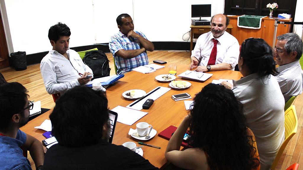 Director Dibam y consejeros presentes en la última reunión 2017 del Consejo de la Sociedad Civil Dibam.