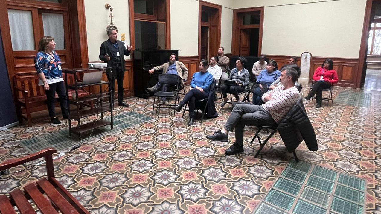 Subdirector Nacional de Museos del Serpat se reunió con equipo del Museo Regional de Magallanes