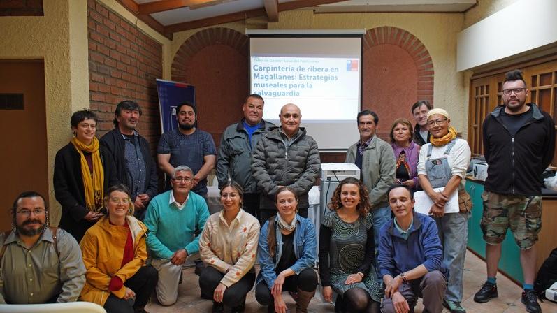 Taller de Gestión Local del Patrimonio organizado Serpat Magallanes