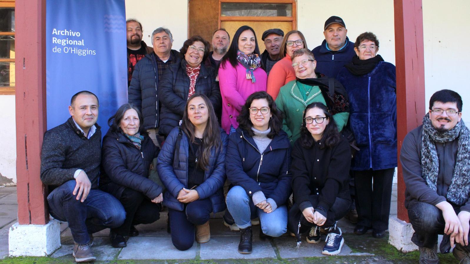 Taller de Archivística Comunitaria en Larmahue, Pichidegua