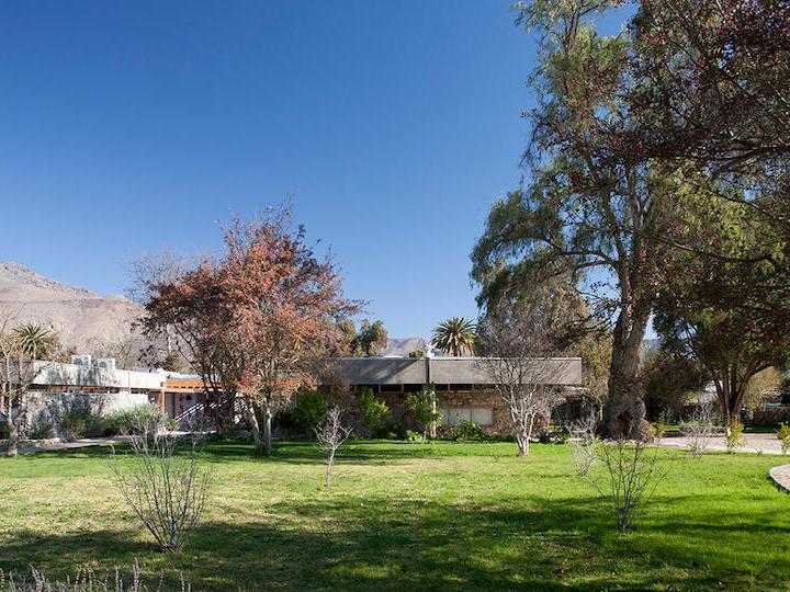 Park of the Gabriela Mistral Museum in Vicuña