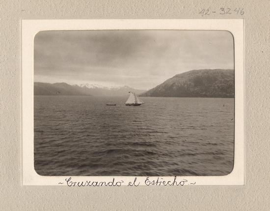 Estrecho de Magallanes. Colección Biblioteca Nacional.