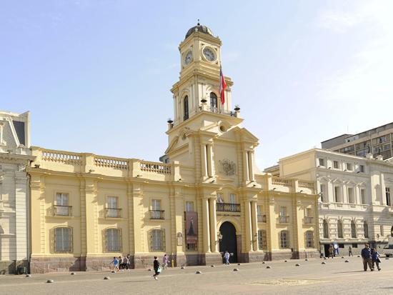 Vista de la fachada del Museo Histórico Nacional (MHN).