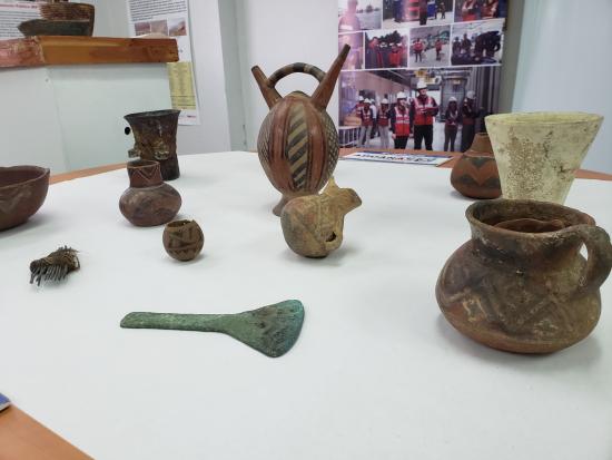 Decomiso piezas arqueológicas en la Región de Tarapacá, mayo 2019. Consejo de Monumentos.