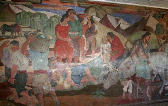 Uno de los 5 murales de la Ciudad del Niño