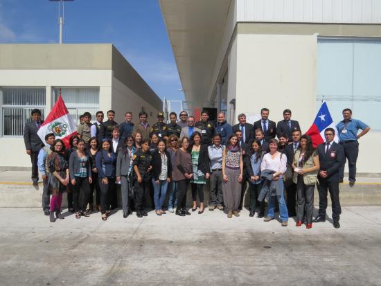 Desde el 28 al 30 de octubre, 80 profesionales de Chile y Perú participaron del taller de tráfico ilícito.