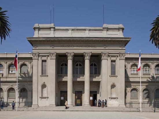 Frontis del Museo Nacional de Historia Natural.