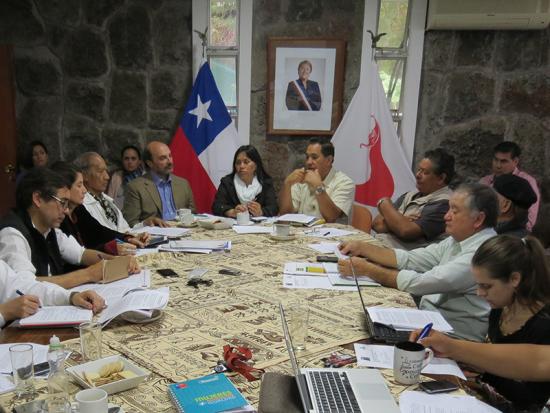 Cabeza participó en reunión de la CODEIPA y visitó funcionarios Dibam y CMN.