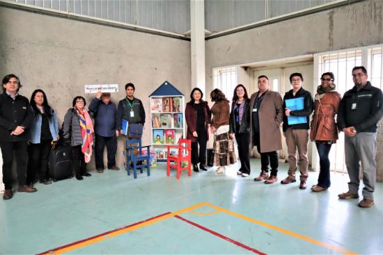 Servicio del Patrimonio Cultural y Gendarmería inauguran Puntos de Lectura en Punta Arenas 