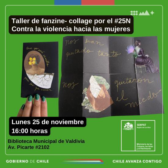 Taller Gratuito en Biblioteca Pública de Valdivia