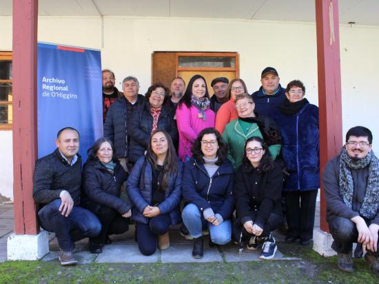 Taller de Archivística Comunitaria en Larmahue, Pichidegua